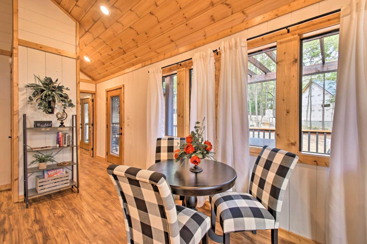 Modern Broken Bow Cabin Large Deck, Bbq And Pergola מראה חיצוני תמונה