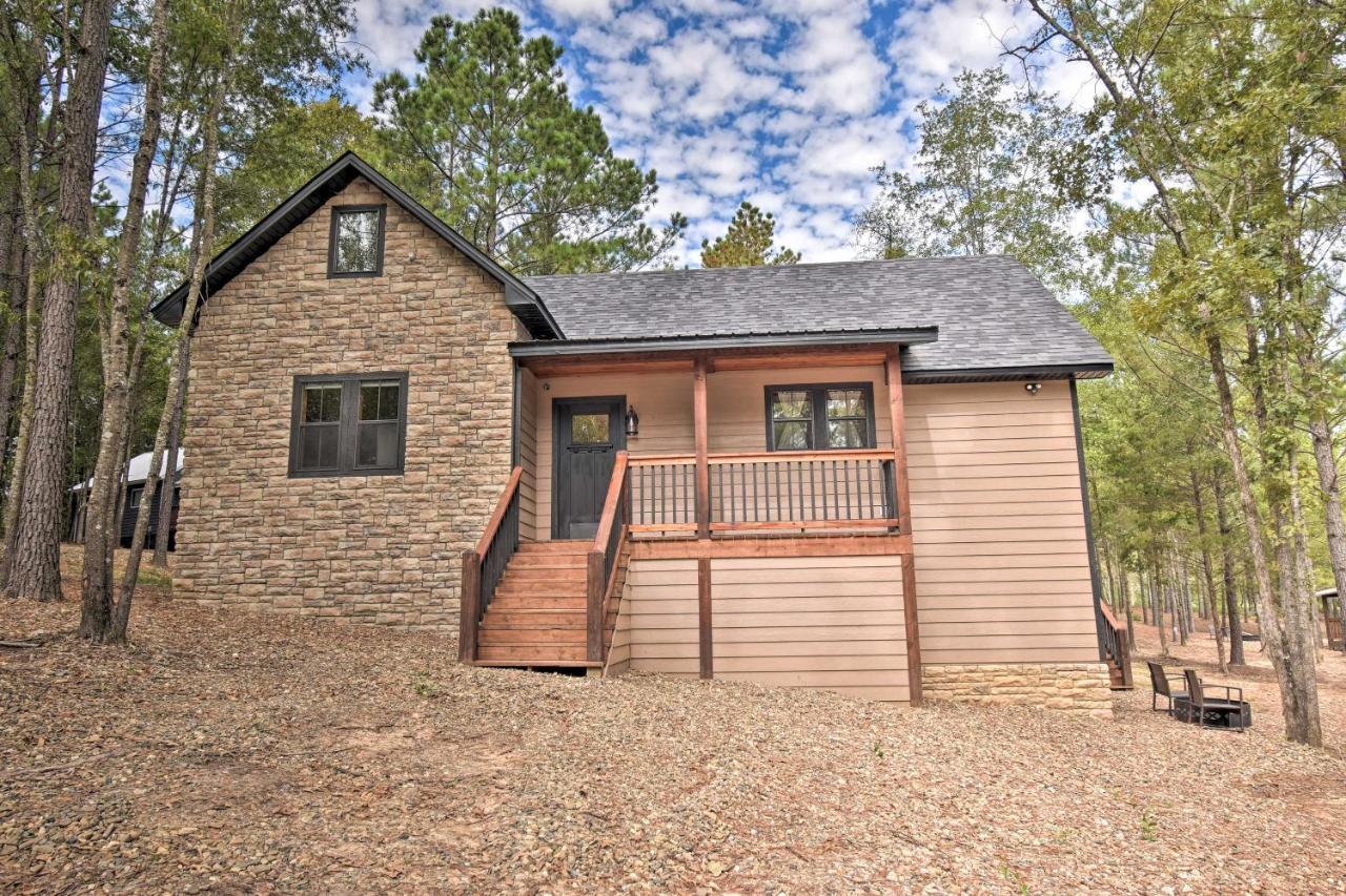 Modern Broken Bow Cabin Large Deck, Bbq And Pergola מראה חיצוני תמונה